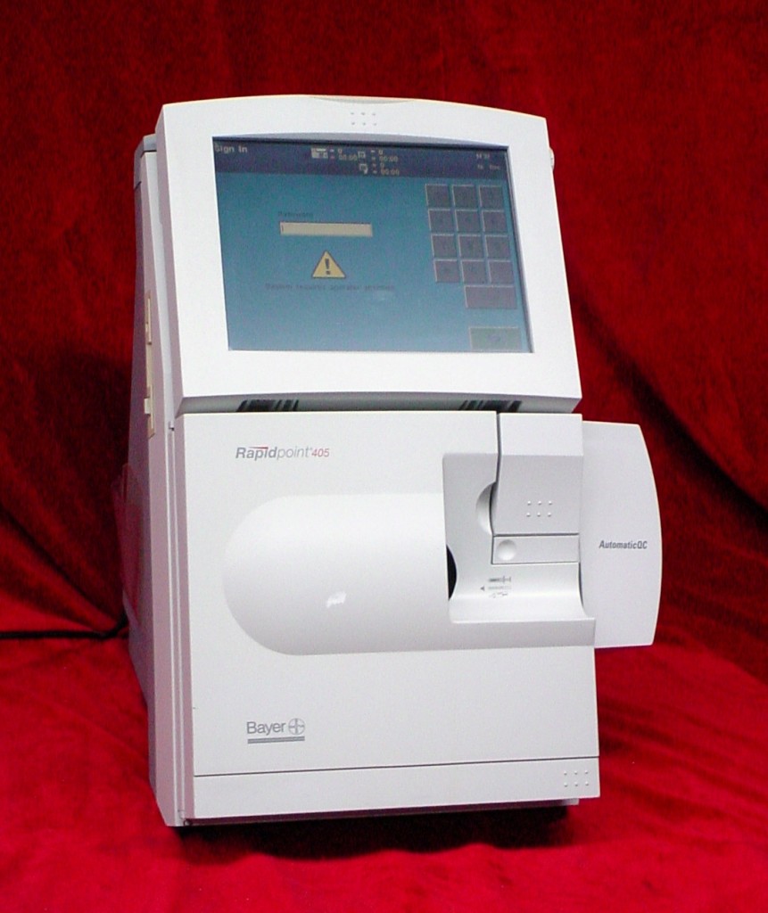 Siemens Bayer Rapid Point Rapidpoint 400/405 Blood Gas Analyzer eBay