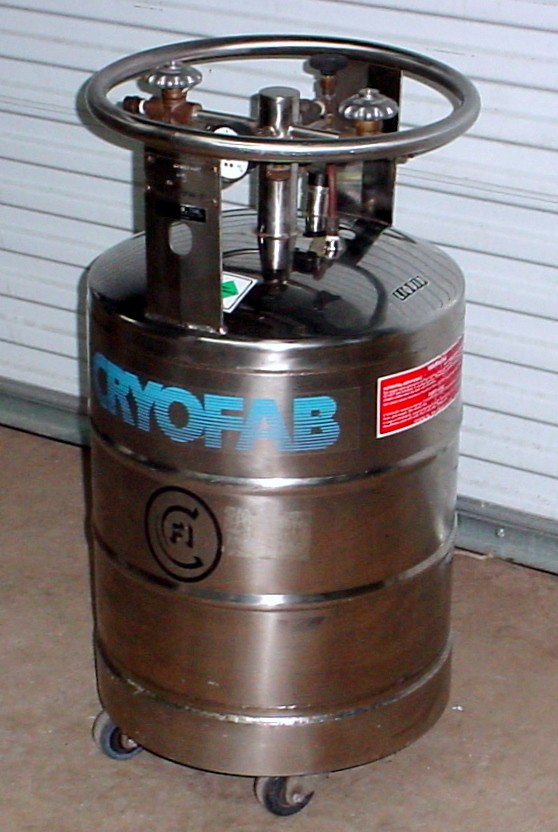 Cryofab CF50 CL50 50 Liquid Nitro Nitrogen Cryo Cryogenics Dewar Tank