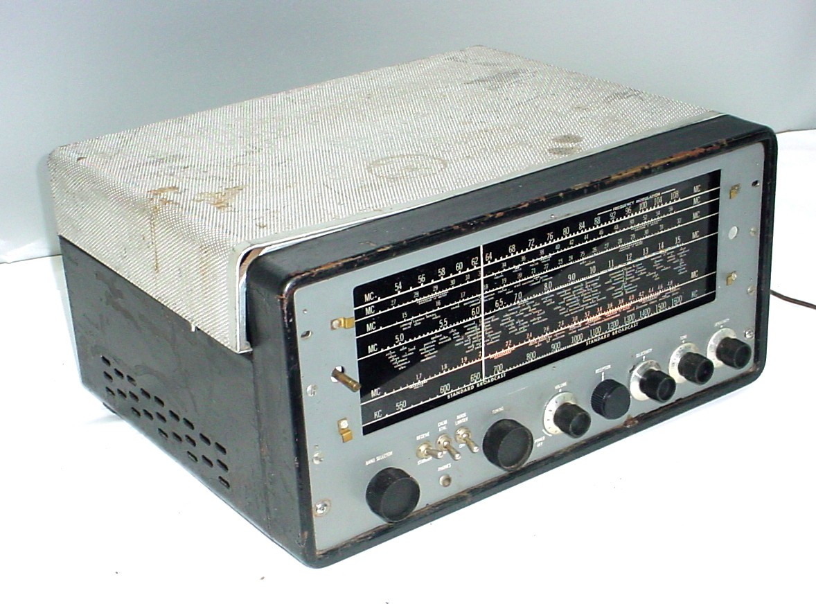 HALLICRAFTERS SX62 SHORTWAVE RADIO VINTAGE ANTIQUE SX 62 540KHz To ...