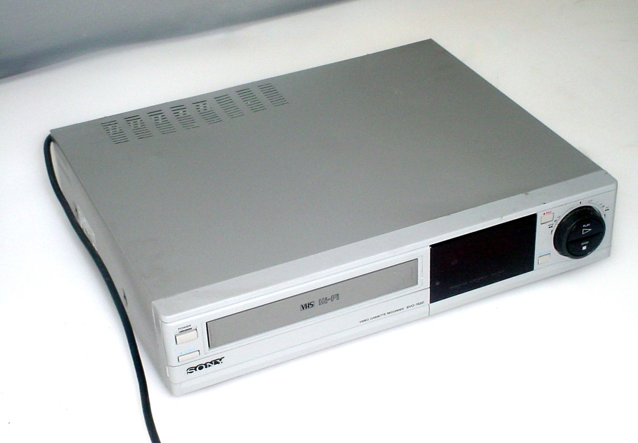 SONY SVO1520 VHS VCR PROFESSIONAL VIDEO CASSETTE PLAYER / RECORDER eBay