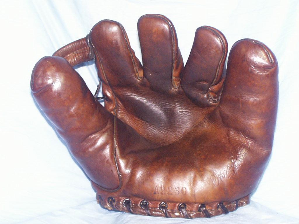 Vintage '49 Slaughter Wilson Split F Baseball Glove USA