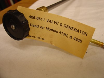 Old Stock Valve & Generator for Coleman Stove 413H 426E | eBay