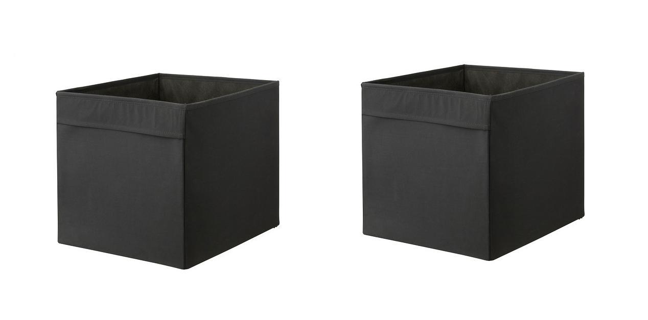 1,2 or 4X Ikea DRONA STORAGE BOX ORGANISER, EXPEDIT UNIT FILE Red