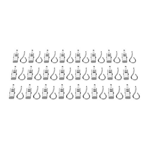 IKEA Curtain Hooks, Curtain Rings with Clip, Glider and Hook various