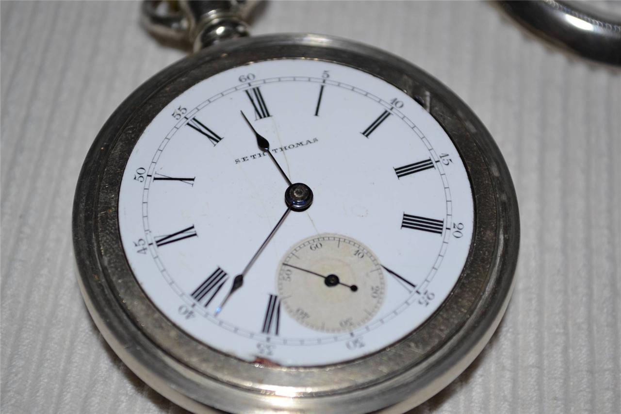 Seth Thomas Watch Co. Grade 206 Pocket Watch image 2