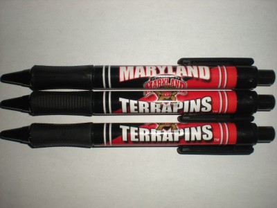 Harajuku Lovers Cosmetic  on Hunter   University Of Maryland Terrapins Sof Grip Ink Pen  3 Pack