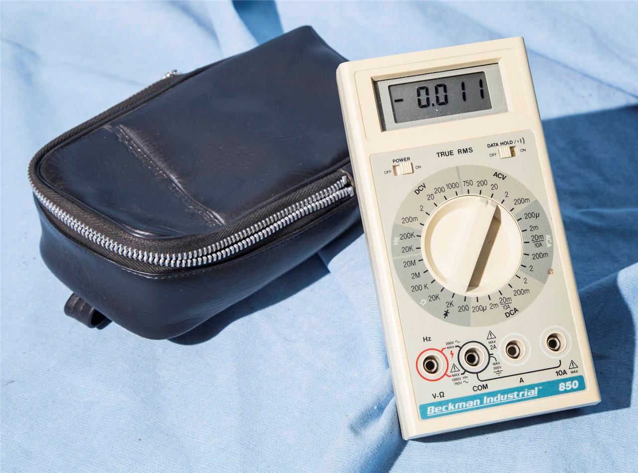 Beckman Industrial 850 Digital Multimeter eBay