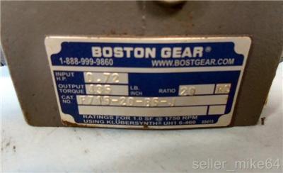 boston gear 700 series manual