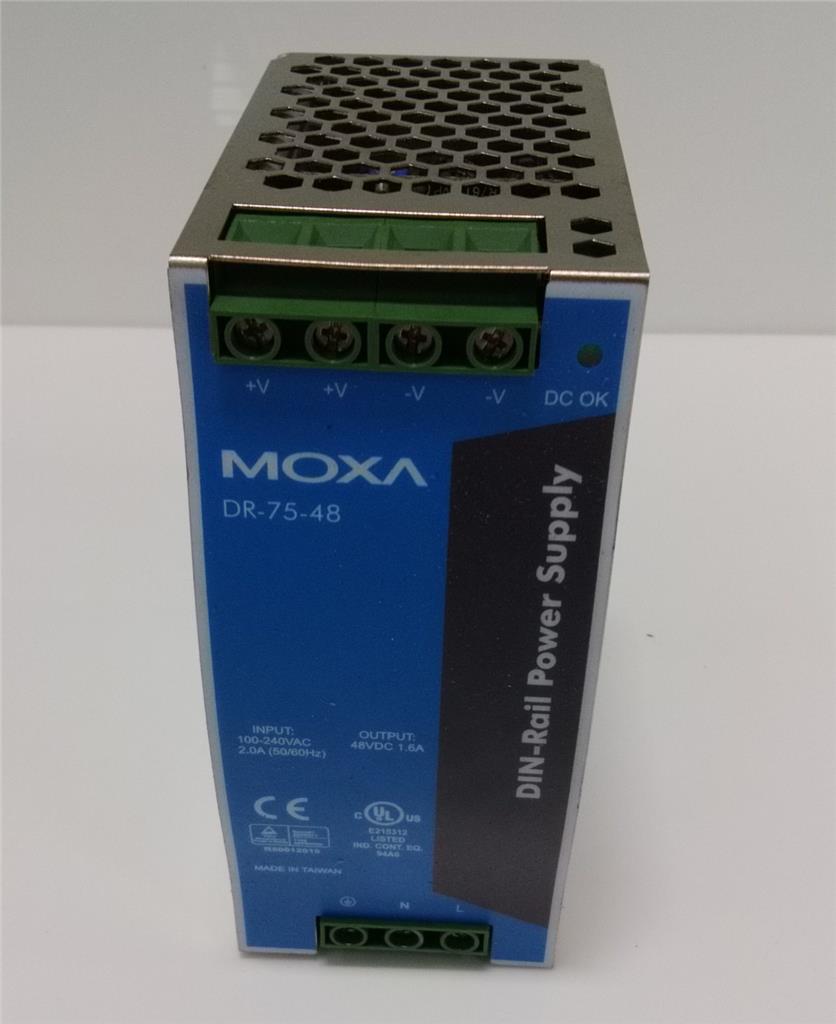 MOXA POWER SUPPLY DR-75-48 | eBay
