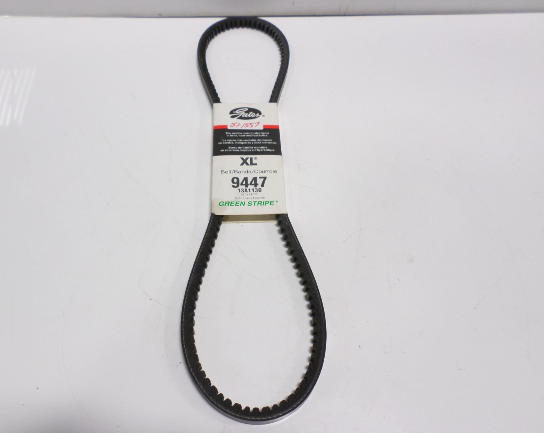 GATES XL GREEN STRIPE 1/2" X 44 7/8" VBELT 9447 eBay