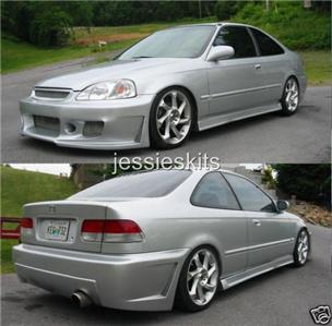 Honda civic lx 1997 body kit #3