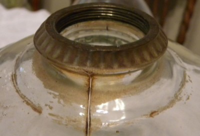 Antique Lamps on Vintage Antique Oil Lamp Very Very Old Great Condition Ebay