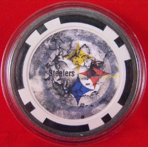 Pittsburgh steelers poker chips