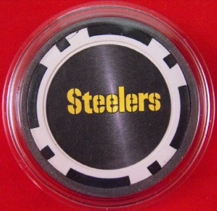 Pittsburgh steelers poker chips