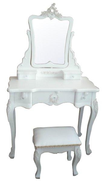 shabby chic french white dressing table stool mirror ebay shabby chic french white dressing table stool mirror ebay