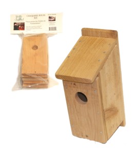 New Cedar Chickadee Bird House Kit Great for Kids   eBay