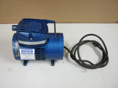 Diaphram  Compressor on Binks Model 70 6054 Diaphragm Compressor 115 Vac 60 Hz 3 0 Amps   Ebay