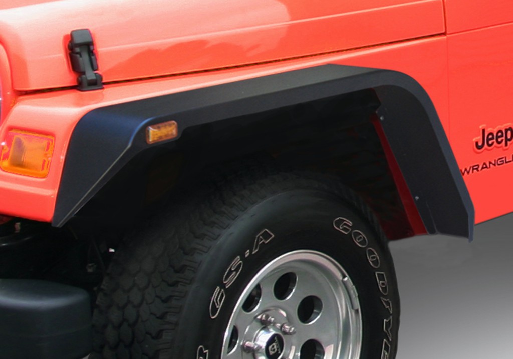 Jeep yj custom fender flares #3