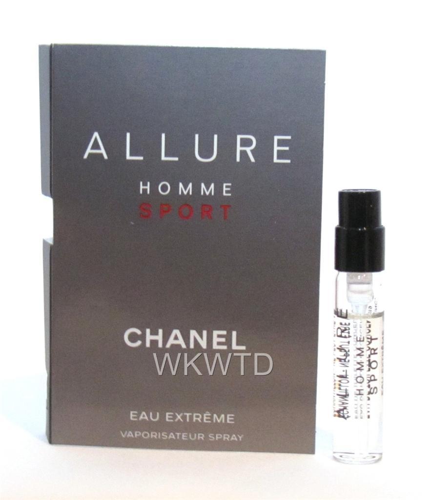 CHANEL ALLURE HOMME SPORT EAU EXTREME MENS COLOGNE SAMPLE EDT 2ML VIAL FREE POST eBay