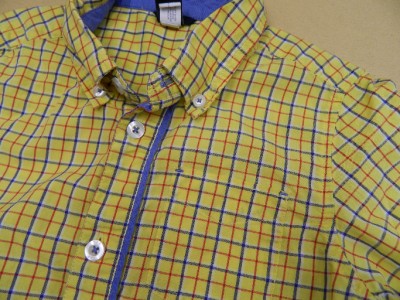 woody toy story yellow plaid shirt