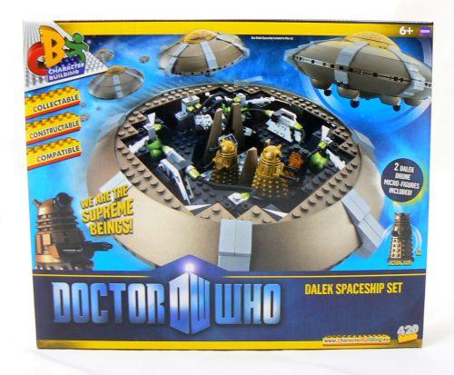 Doctor Who Character Building Dalek Spaceship Set Lego Bricks Ebay