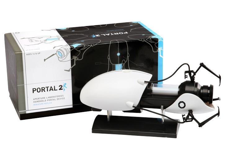 neca ashpd aperture science handheld portal device gun customizable kit prop replica