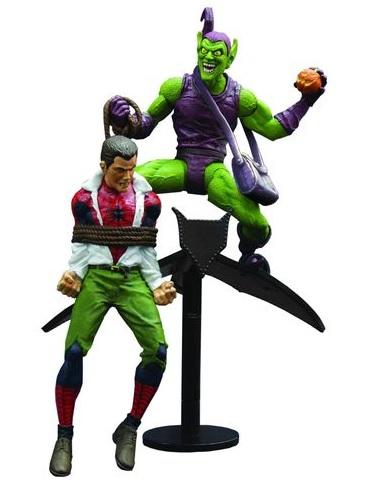 Marvel Select Classic Green Goblin vs Spiderman 7" Action Figures - Picture 1 of 1