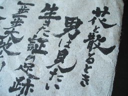 Japanese calligraphy (Sho)