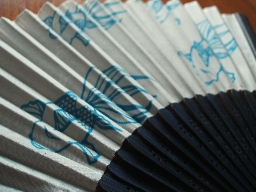 Japanese hand fan