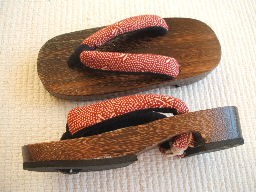 Japanese Geta Sandal Detail