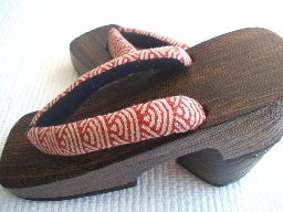 Japanese Geta Sandal Detail