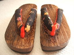 Japanese Geta Sandal Detail