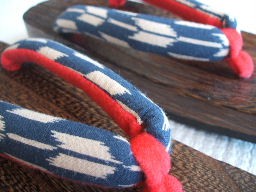 Japanese Geta Sandal Detail