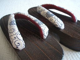 Japanese Geta Sandal Detail