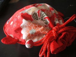 Japanese Kinchaku Kimono Bag