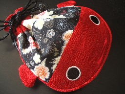 Japanese Kinchaku Kimono Bag