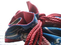 Japanese Kinchaku Kimono Bag