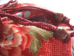 Japanese Kinchaku Kimono Bag