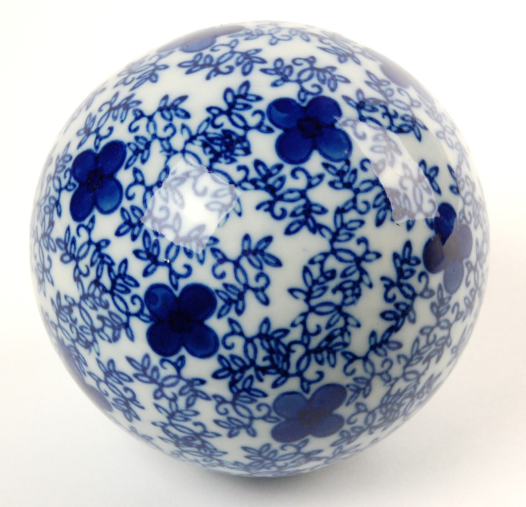 CERAMIC SPHERE Decorative Orb Globe Ball Home Gift 4" G eBay