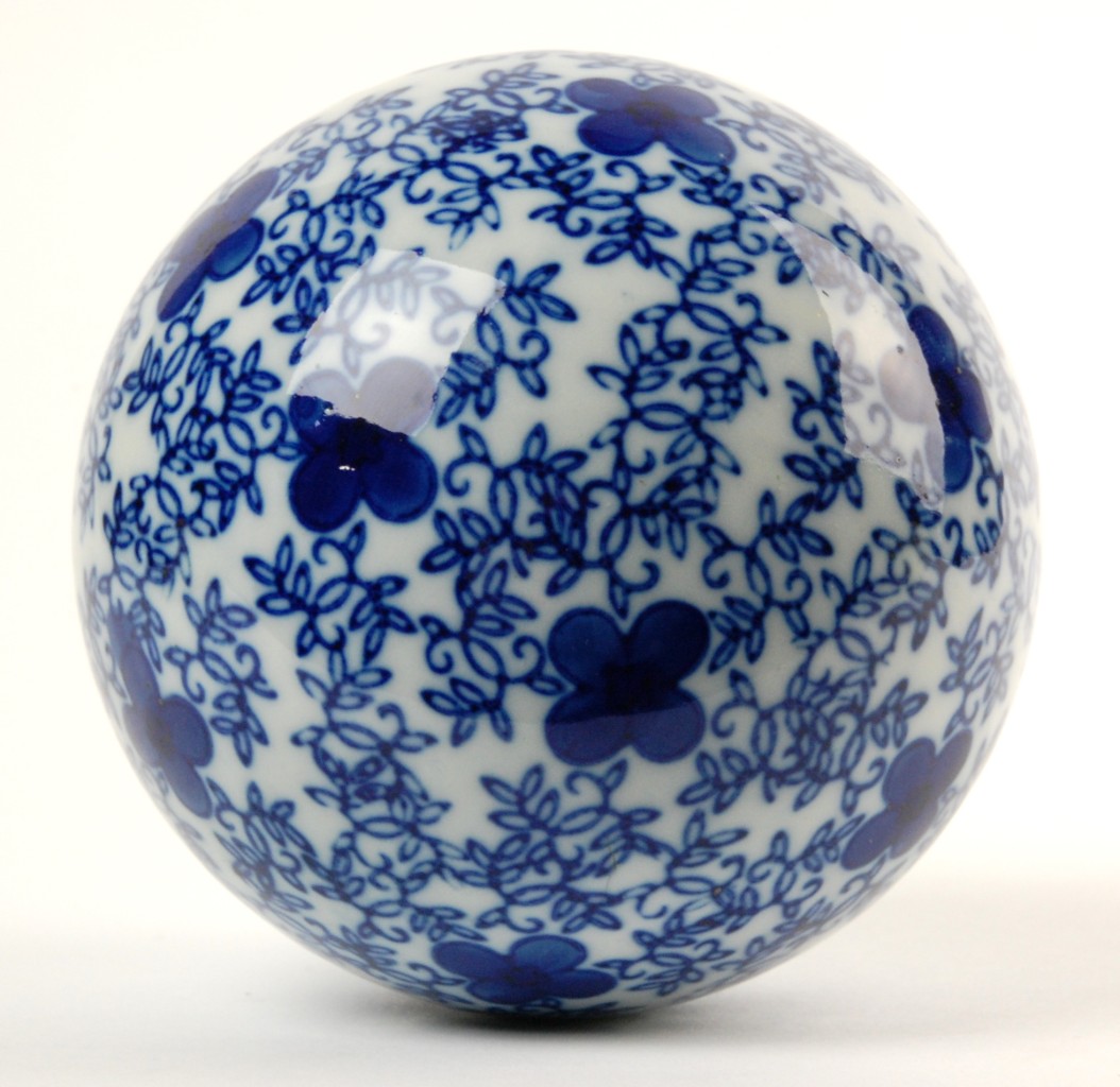 CERAMIC SPHERE Decorative Orb Globe Ball Home Gift 4" G eBay
