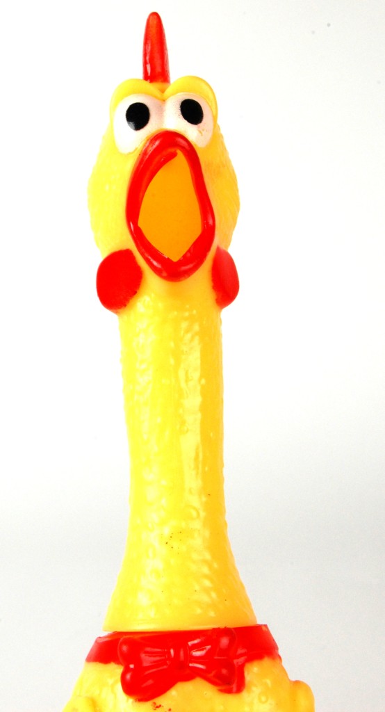 RUBBER CHICKEN 16" Screaming Toy Novelty Gag Fun Gift eBay