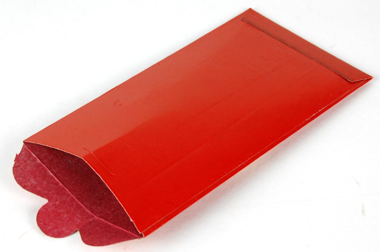 Chinese Red Envelope 6 pc Set New Year Good Luck Fortune Favor Money