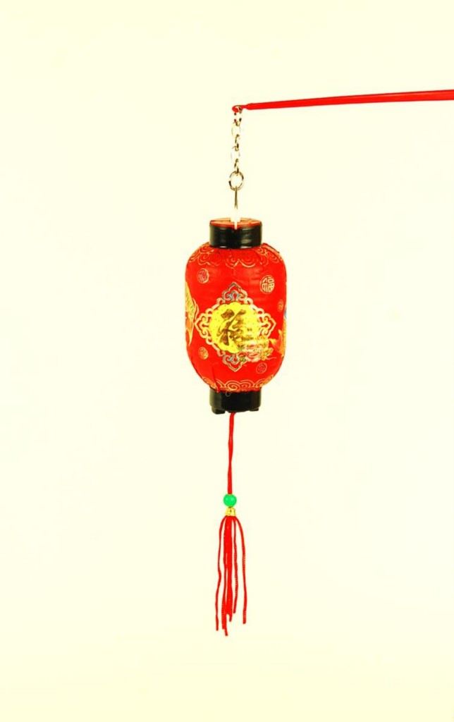 MINI OBLONG RED PAPER LANTERN 10 LOT Chinese New Year Novelty Light