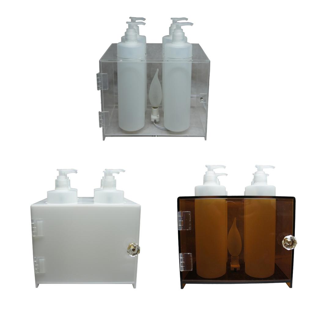 Spa Massage Electric Oil Lotion Cream Warmer Lamp w 2 Light Bulbs 4