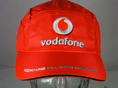 Vodafone McLaren Mercedes Alonso F1 Licensed Caps