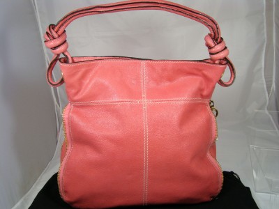 DONNA KARAN Rose Slouchy Shoulder Leather Bag RRP£890