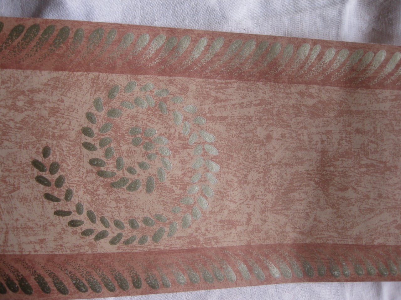 TERRACOTTA GOLD  JOHN WILMAN  WALLPAPER BORDERS BN