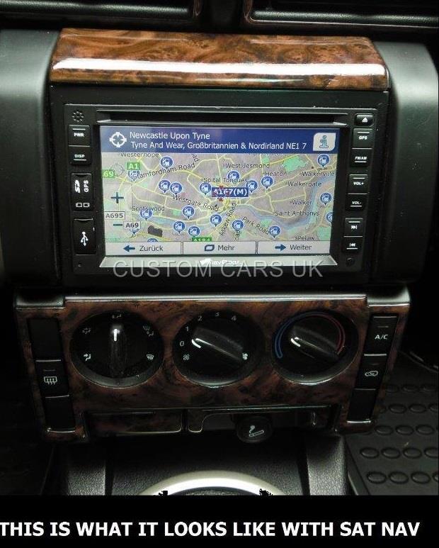 Land Rover Freelander L314 TD4 Facelift Walnut Wood Or Carbon Fibre