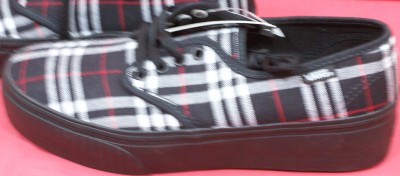 Vans Shoes Checkered on Women S Size 10 5   Scbk12 2   Paityn Black Plaid Vans Shoes   Ebay