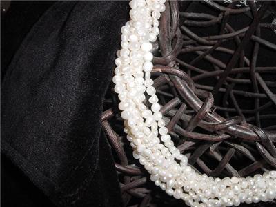 Fashion Denton on Cultured Pearls 8 Strand Ross Simons Nwt Giftable   Ebay